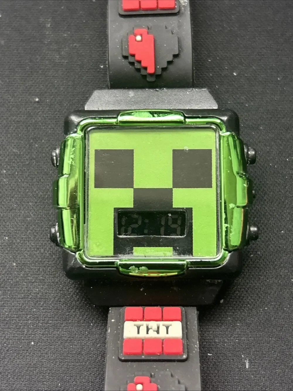 Minecraft Creeper Kids Digital Watch